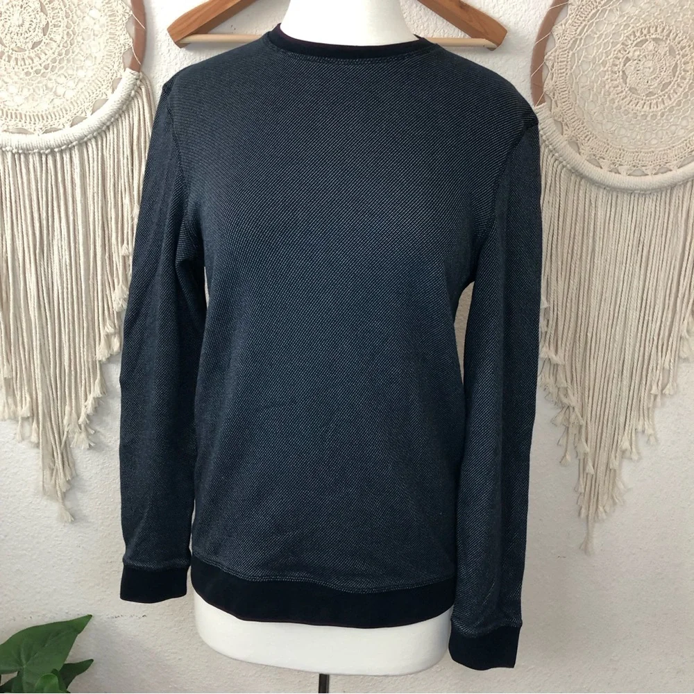 Ted baker navy blue men’s size medium pullover sweater - Picture 1 of 7